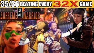 Beating Every 32X Game - Supreme Warrior 35 of 36 Supreme Difficulty