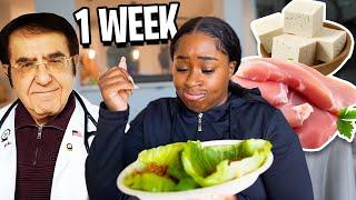 TRYING THE 600 LB LIFE DIET FOR A WEEK