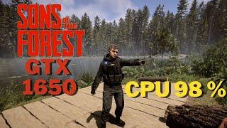 Sons Of The Forest GTX 1650 - LAPTOP