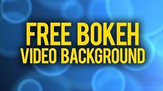Free Video Background HD Blue Bokeh Motion Graphics Video Background by Free Stock Footage Firm