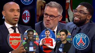 Bukayo Sakas Interview With Henry Micah Richards And Carragher️ Mikel Arteta Kai Havertz Reaction