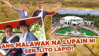 EXCLUSIVE FARM TOUR WITH SENATOR LITO LAPID AKA LEON GUERRERO  Bernadette Sembrano