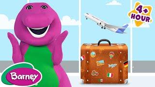 Experience the World with Barney  Travel Adventure for Kids  NEW COMPILATION  Barney the Dinosaur