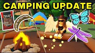 The CAMPING UPDATE in Bloxburg IS HERE