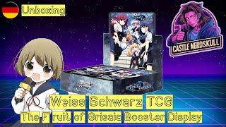 UNBOXING - Weiß Schwarz TCG Booster Display  The Fruit of Grisaia