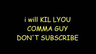 rESPONSE TO COMMA GUY LINKING MY VIDEO ON REDDIT UNSUB