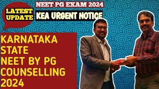 Karnataka State PG MD  MS  Notification Counselling Process & Admission Guidance  NRI Document