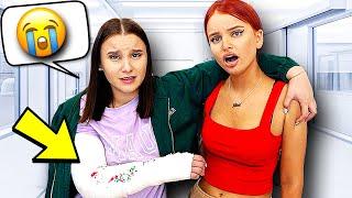 ARM GEBROCHEN   Ich muss ins Krankenhaus Prank - Celina