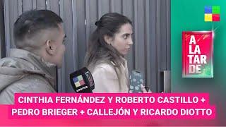 Cinthia Fernández y Roberto Castillo + Pedro Brieger + Callejón y Diotto #ALaTardePrograma 3724