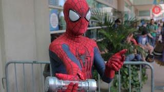 The Amazing Spiderman 2 Suit Replica Comic Con 2014