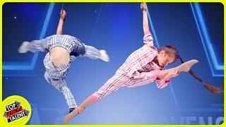 Kid Dancers MOVE JUDGES TO TEARS with EMOTIONAL AERIAL DANCE Performance