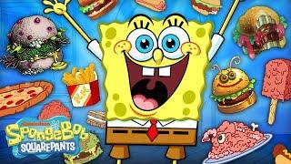 EVERY Food in Bikini Bottom Ever   1 Hour  SpongeBob
