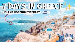 7 Busy Days In Paradise The ULTIMATE Island Hopping Travel Itinerary for GREECE 