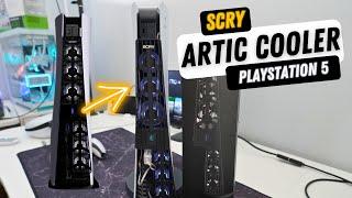 SCRY Artic PS5 Cooler  The Worlds Most Advanced PlayStation 5 Cooler