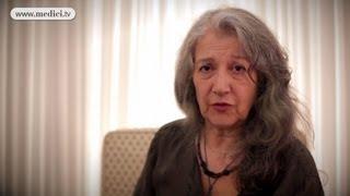 2012 Verbier Festival - interview#16 - Martha Argerich