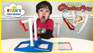 Fantastic Gymnastic Challenge Family Fun Games for Kids Egg Surprise Toys Extreme Warhead Candy