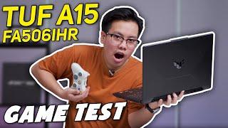 Game Test Asus TUF A15 - FA506IHR 2022  LAPTOP AZ