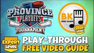 EXPERT PLAY-THROUGH normal winds  Province Playoffs Tournament  Lake Wabasca  Golf Clash Guide