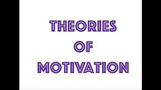 Theories of motivation - Maslow Herzberg McGregor