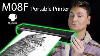 M08F Portable Thermal Printer - The Printer You Never Knew You Needed