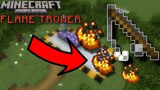 Flame Trower Command for Minecraft Bedrock