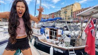 Living Like SAVAGES Among BILLIONAIRES. Super Budget Boat Life  Wildlings Sailing