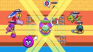 HANKS INSANE HYPERCHARGE WIPES OUT ALL BRAWLERS Brawl Stars 2024 Funny Moments Fails ep.1435