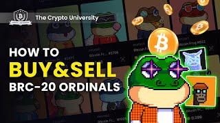 How To Buy & Sell Bitcoin BRC 20 Ordinals On Unisat & Exchanges