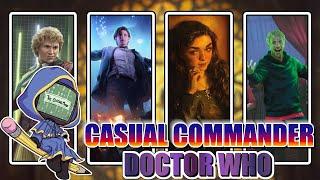 Me \ 6th & Peri  \ 11th & Amy \ Master Multiplied  Doctor Who EDH  Casual Commander