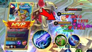 ZILONG JUNGLE NEW META BUILD 5X ATTACK SPEED + BLADE OF HEPTASEAS  TRY THIS  MOBILE LEGENDS