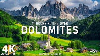 DOLOMITES 4K UHD - Exploring the Majestic Dolomites A Scenic Journey