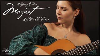 Turkish March MOZART - Rondo Alla Turca on Classical Guitar  VERA DANILINA at Siccas Guitars