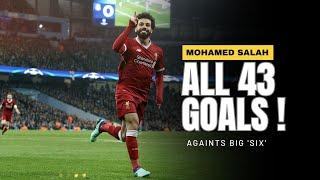 Mohamed Salah - All 43 Goals Againts Premier League BIG Six