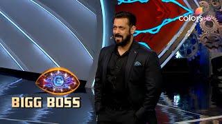 Bigg Boss S14  बिग बॉस S14  Salman Khan Pulls Ejiazs Leg