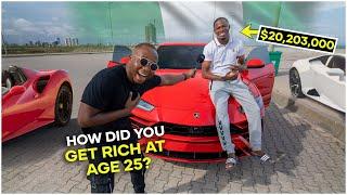 Asking young Nigerian Billionaires how they got Rich at 25