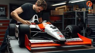 Man Builds F1 Replica Car to Scale  1988 McLaren MP44 By @OficinadoParma