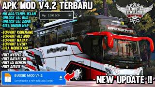 Bus Simulator Indonesia Mod Apk Unlimited Money Terbaru v4.2 New Update 2024