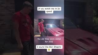 Talking in Ben Shapiro speed lol #shorts #fyp #fypシ #car