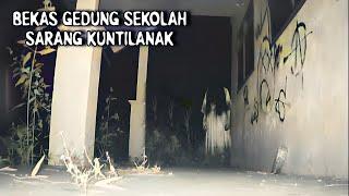 HOROR BANGET‼️ DI BEKAS GEDUNG SEKOLAH SARANG KUNTILANAK  CCTV HOROR 26