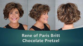 Rene of Paris Britt from the Orchid Collection  SUPER Sassy and CUTE synthetic wig review