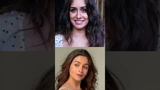 Shraddha Kapoor VS Aliya Bhatt ...️ #shortvideo #youtubevideo