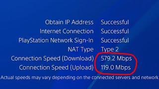 HOW TO GET 100% FASTER INTERNET SPEEDS ON YOUR PS4 NEW 2022