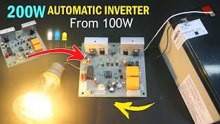 How to Convert 100W to 200W Inverter