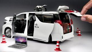 MOST Realistic Toyota Alphard 118 Scale Diecast with Auto Doors 