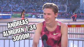 THREE NATIONAL RECORDS IN 18 DAYS Andreas Almgren  Stockholm Diamond League 2024