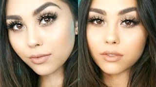 EVERYDAY GLAM  Urban Decay Naked Smoky Palette Tutorial  Roxette Arisa