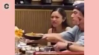 KimPau Having Dinner Spotted By Fans In Dubai