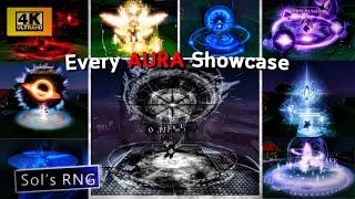 4K Showcasing EVERY AURA in Sols RNG