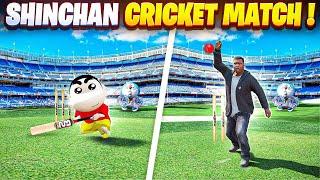 GTA 5 Shinchan & Franklin & Doraemon Playing Cricket Match