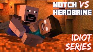 Notch The King of MCSM vs Herobrine Idiot Series - Minecraft Story Mode Episode 6